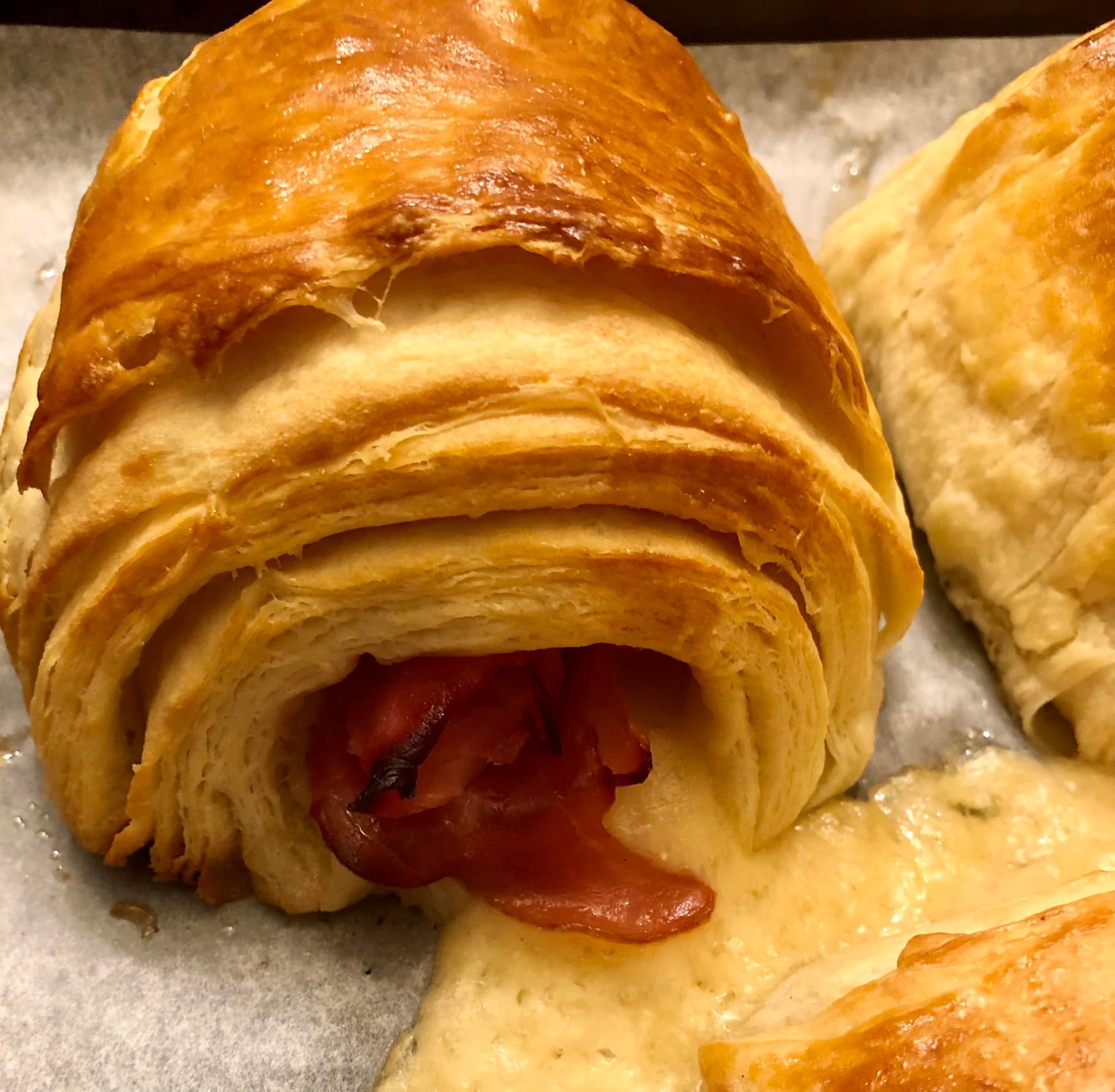 4 Ham and Gruyere Croissants | Marie's Patisserie Online Ordering